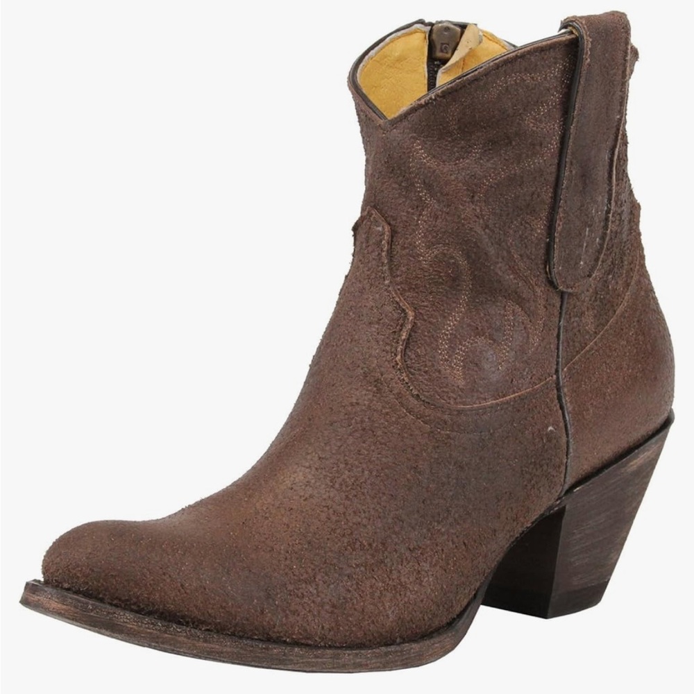 Tri star leather boots 8.5 chocalate color
